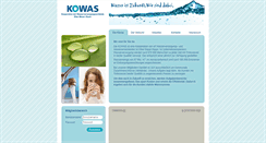 Desktop Screenshot of kowas.com