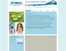 Tablet Screenshot of kowas.com